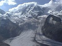 Gornergletscher aus 3.089 m gesehen