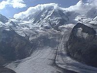 Gornergletscher aus 3.089 m gesehen
